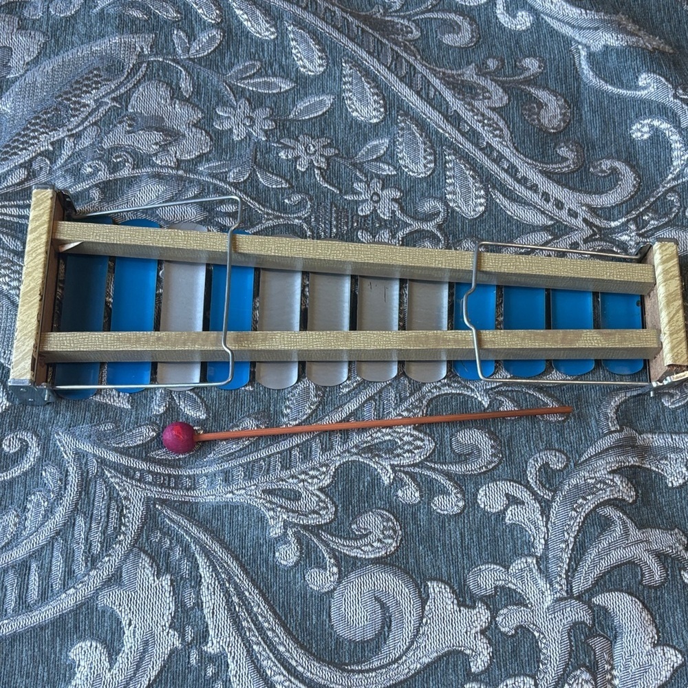 Vintage Animal Xylophone - Diamond Metallic Toy-Made in Japan - Picture 3 of 8